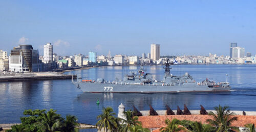 Flota del Báltico de Rusia en La Habana