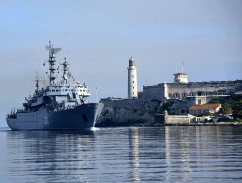 Flota del Báltico de Rusia en La Habana