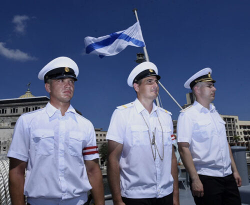 Flota del Báltico de Rusia en La Habana