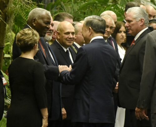 Presidente de Vietnam en Cuba