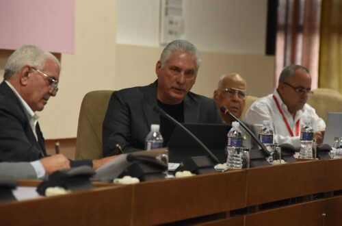 Presidente Miguel Díaz-Canel Bermúdez en cuarto período ordinario de sesiones de la ANPP