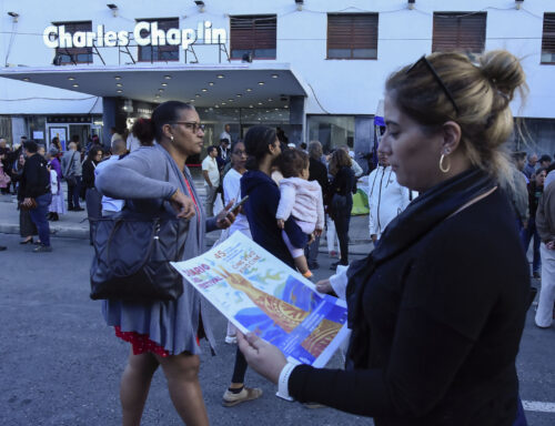 Inauguración del 45 Festival del Nuevo Cine Latinoamerican en el cine Chaplin