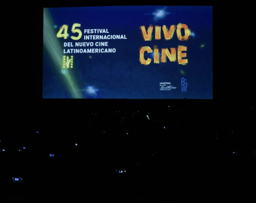 Inauguración del 45 Festival del Nuevo Cine Latinoamerican en el cine Chaplin