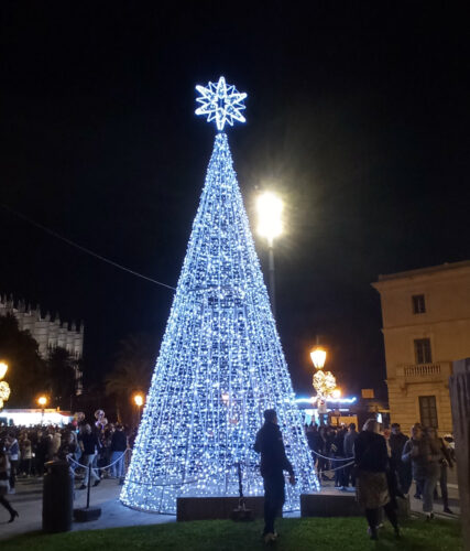 Encendido de luces de Navidad en Palma de Mallorca 2024