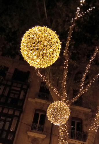 Encendido de luces de Navidad en Palma de Mallorca 2024