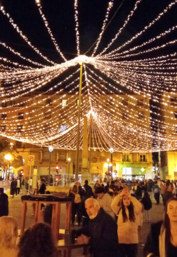 Encendido de luces de Navidad en Palma de Mallorca 2024