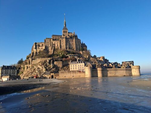 El Monte Saint-Michel en Francia