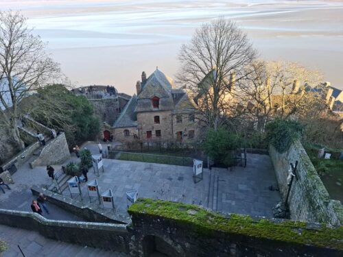 El Monte Saint-Michel en Francia