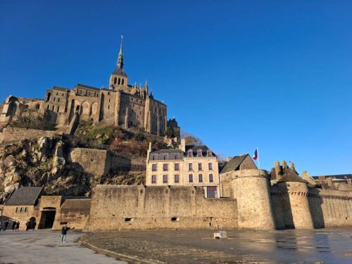 El Monte Saint-Michel en Francia