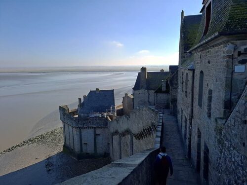El Monte Saint-Michel en Francia