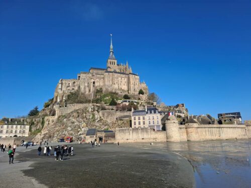 El Monte Saint-Michel en Francia