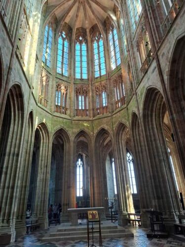 El Monte Saint-Michel en Francia